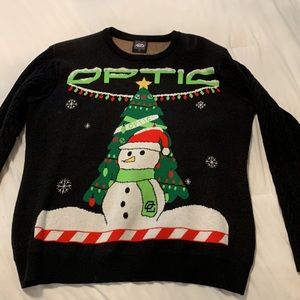 LIMITED EDITION: OpTic Gaming Christmas Sweater Very Comfortable